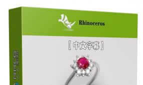 【中文字幕】rhino红宝石戒指珠宝设计完整制作流程视频教程