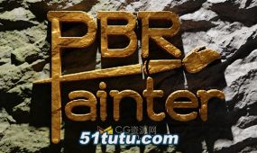 导入pbr纹理贴图材质工具blender插件pbr painter v2.4.11