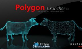 mootools polygon cruncher三维模型面片优化插件v14.50版