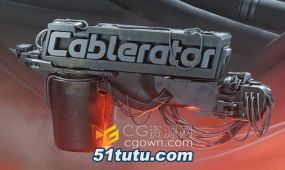 cablerator v1.4.8 blender插件绘制悬挂式电缆建模工具