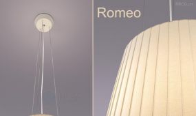 简欧罗密欧吊灯灯具室内家具3d模型