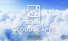 cloudscapes超真实vdb云彩库系列blender模型v2版