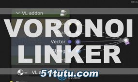 voronoilinker节点链接工具集blender插件v5.0.2版