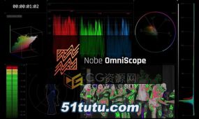 nobe omniscope v1.10.123颜色分级示波器调色aepr达芬奇ofx插件