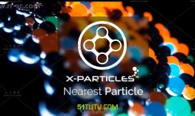 c4d中x-particles粒子触发细胞分裂特效视频教程