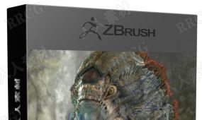 zbrush 3d生物好莱坞级别完整制作工作流程视频教程