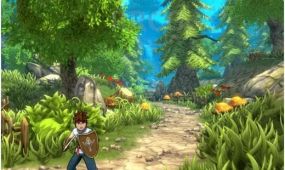 梦幻卡通森林3d场景unity游戏素材资源