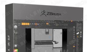 zbrush机器硬面3d建模步骤流程视频教程