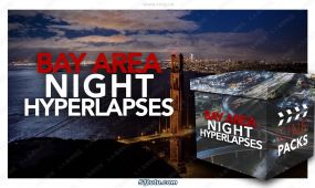 大湾区旧金山夜景4k高清视频素材合集
