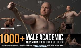 1000组旋转拍摄男性姿势造型高清参考图片合集